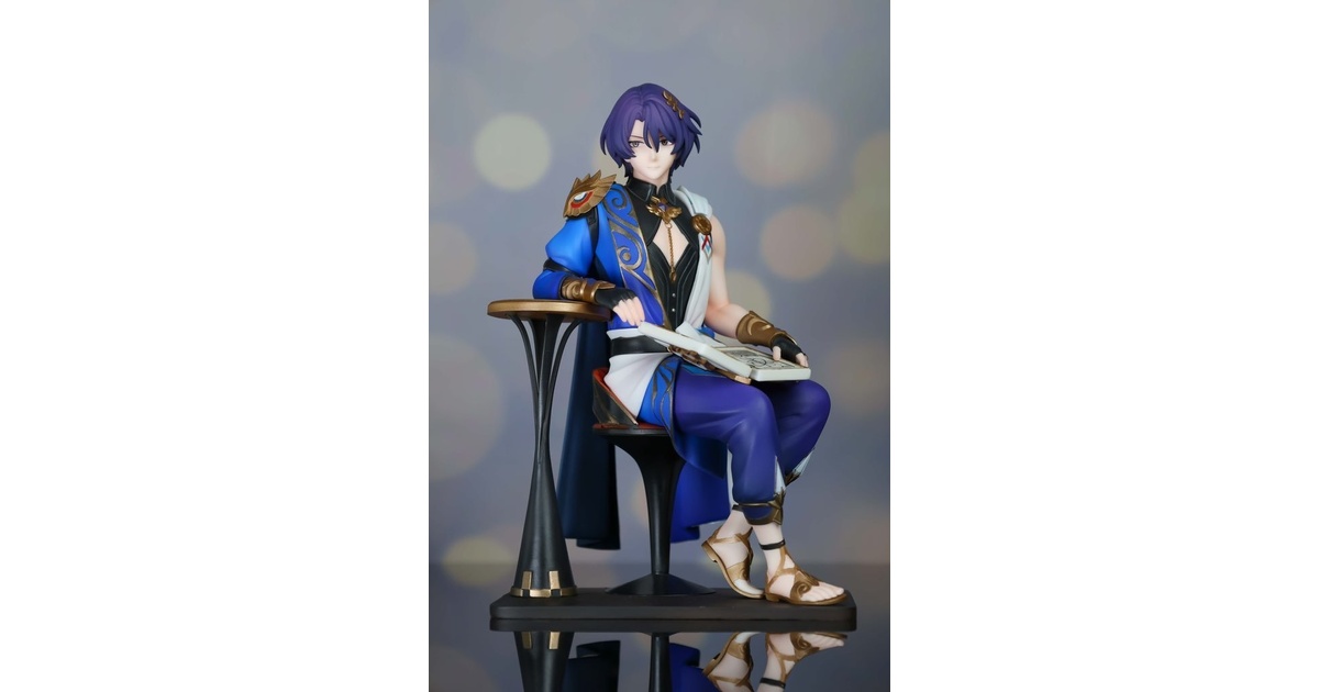 OUTER SPACE 崩壊スターレイル Dr.レイシオ ガレージキット 1/7 崩壊:スターレイル Dr.レイシオの休み - GlintGravel - BOOTH