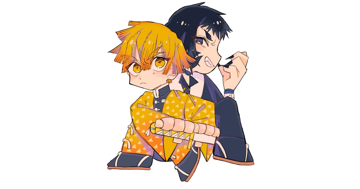 雷兄弟 善逸 獪岳 アクキー - 尻工房 - BOOTH