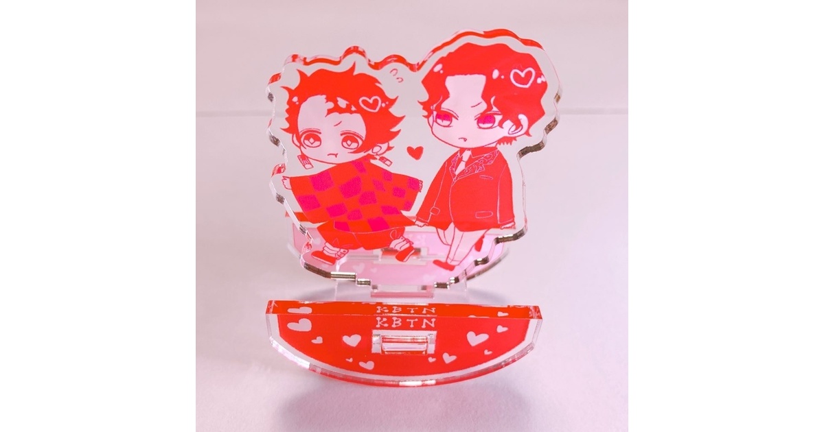 お値下げ2.ゆたくん アクスタ アクリルスタンド まとめ売り 鬼舞炭追いかけっこアクリルスタンド - yunyun - BOOTH