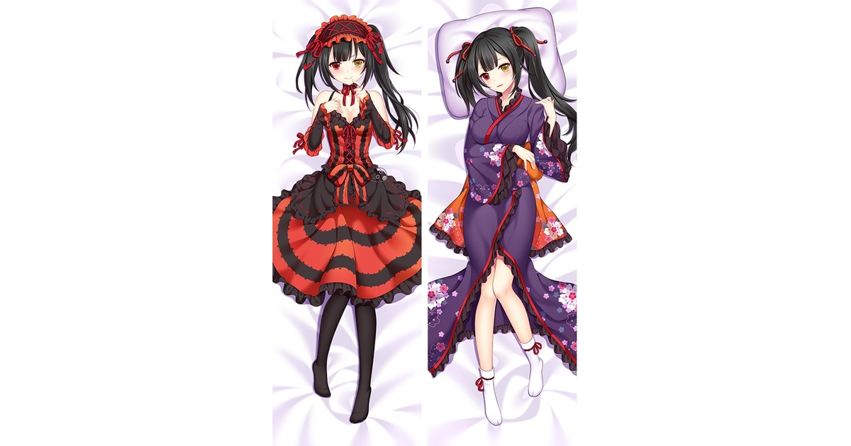 櫻色領域 デート・ア・ライブ 時崎狂三 大学版 抱き枕カバー A3+B3 デート・ア・ライブ DATE A LIVE 時崎狂三 抱き枕カバー 1/2