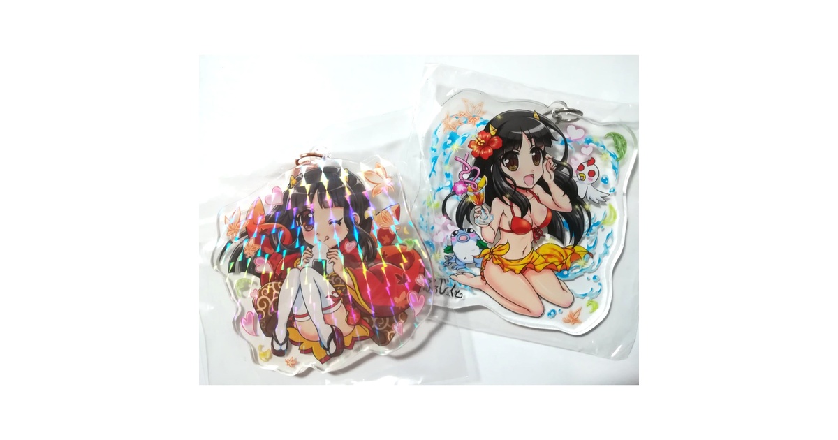 特価】【日本鬼子】アクリルキーホルダー2点セット - さくら