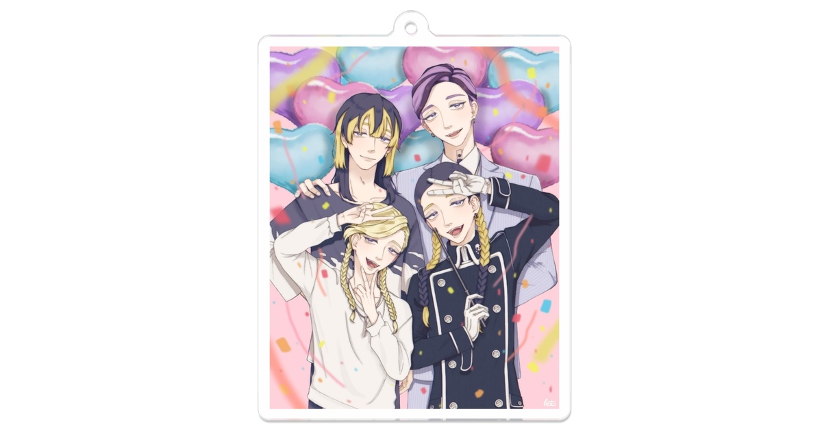 灰谷蘭 4ビジュ - 510 /こと展 - BOOTH