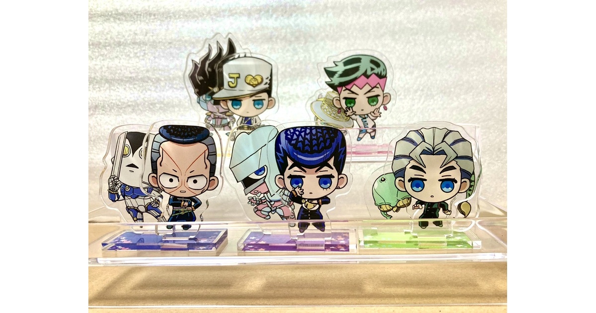 ジョジョの奇妙な冒険 アクリルスタンド、ミニフィギュア計10点 ジョジョの奇妙な冒険 アクリルスタンド、ミニフィギュア計10点
