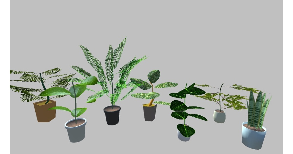 3D CARGO【植物編】3D形状データ集 OBJフォーマット 3D CARGO【植物編】3D形状データ集 OBJフォーマット