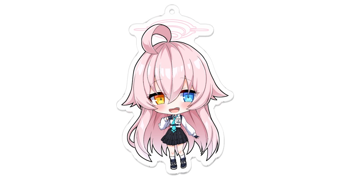 ブルーアーカイブ ホシノ アクリルキーホルダー ステッカー コミケ グッズ-キーホルダー】ブルーアーカイブ The Animation 描き