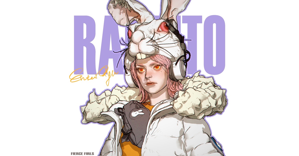 GK04 -RABBITOウサヘッド娘 - EnteiRyu - BOOTH