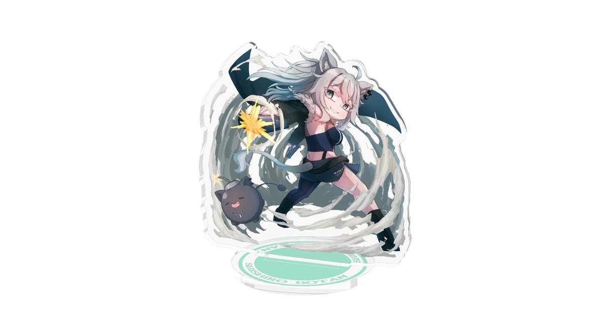 獅白ぼたん フィギュア アクリルボード ホロライブ ホロライブ】POP UP