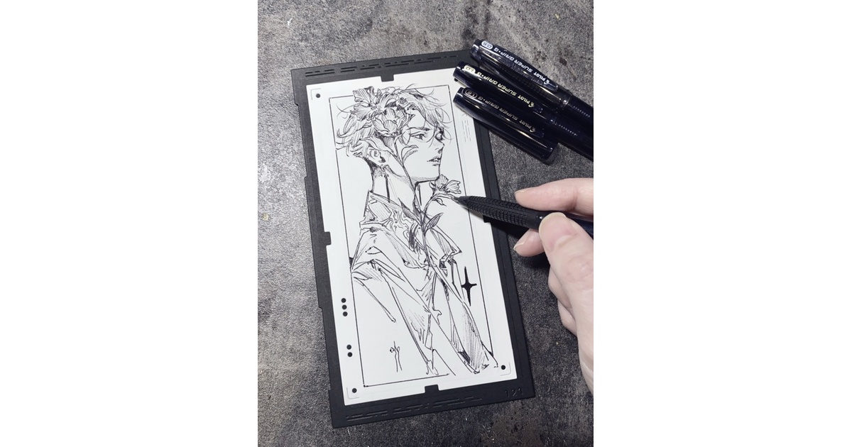 murasaki SIZZLA ドローイング　原画 murasaki SIZZLA ドローイング 原画