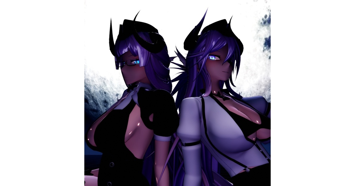 【MMD：R-18モデル】「醜い淫魔秘書姉妹」 - Kannamiya Systems BOOTH支部