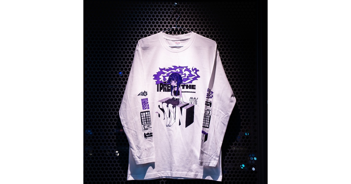 CULUA Long-sleeve T-shirt / ホワイト - RK Music Official Shop - BOOTH