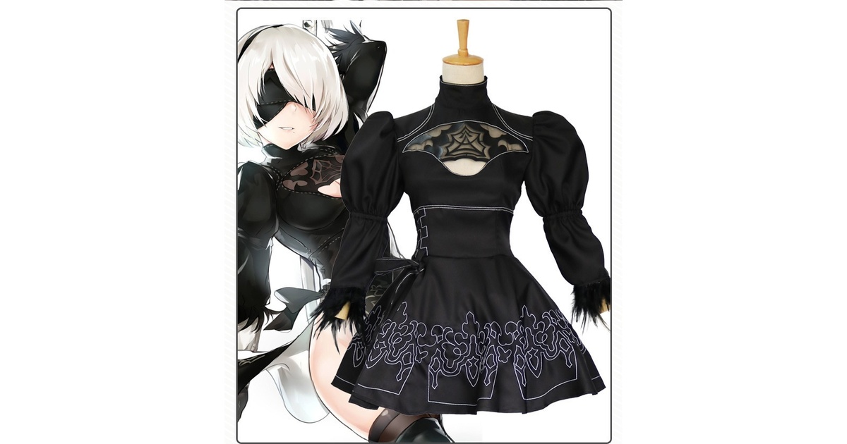 ウィッグ付き NieR:Automata (ニーアオートマタ) 2B ヨルハ二号B型