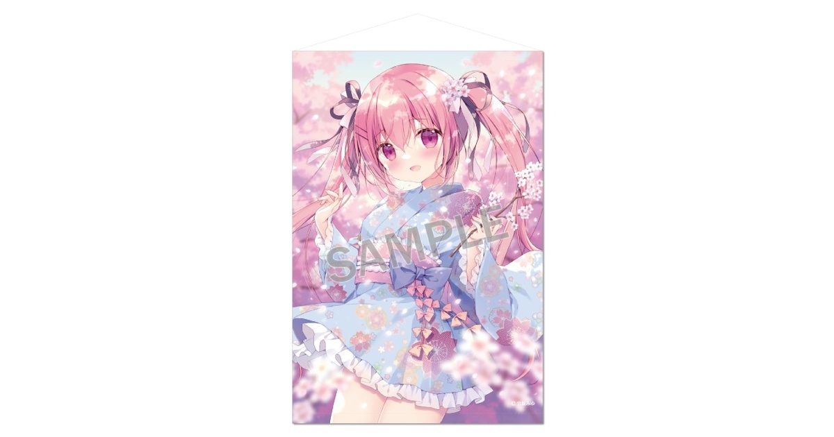 ブレンドリーム　ほし　和メイド　ましろちゃん　直筆サインA3 複製原画 eb7e7142-0cee-42cd-836d-