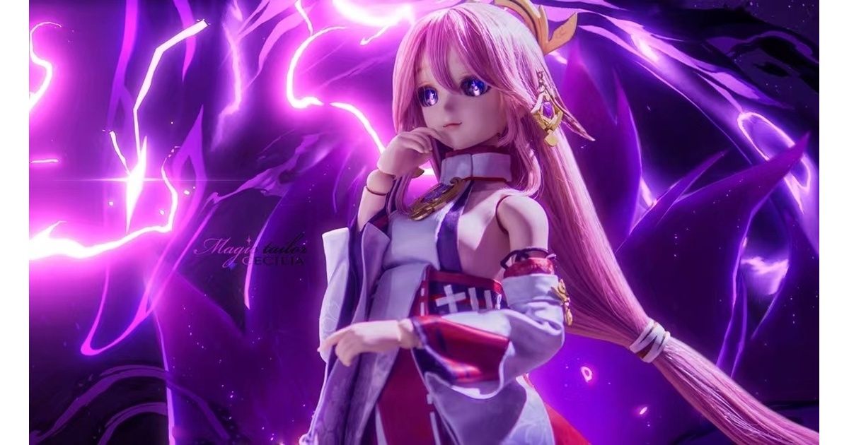 ディーラー様製 DD M胸 原神 八重神子 アウトフィット 服