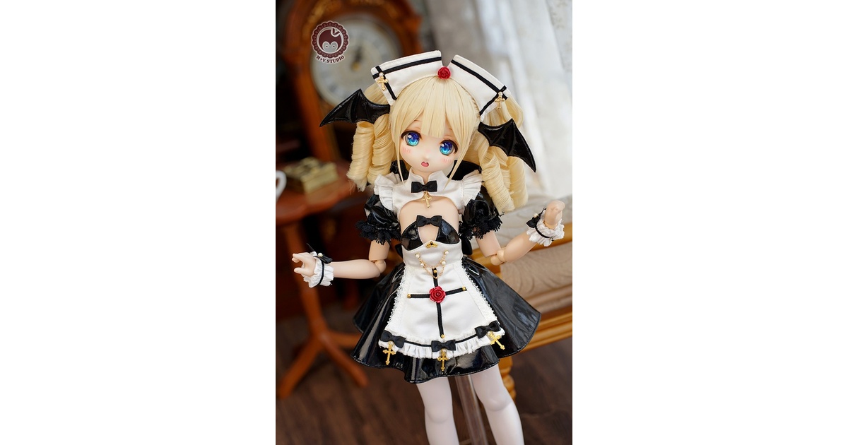 S〜L】レッドリボンが可愛いメイド服 5点セット maid0069 | Pay ID