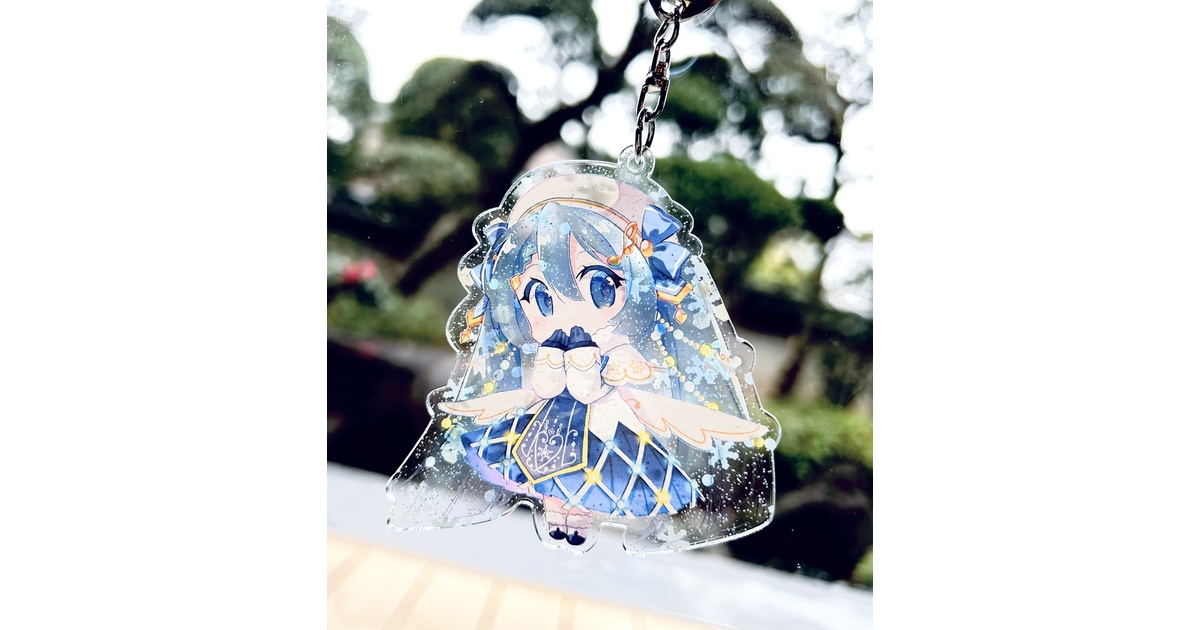 雪ミクダヨー トレーディングアクリルキーホルダー | 雪ミク