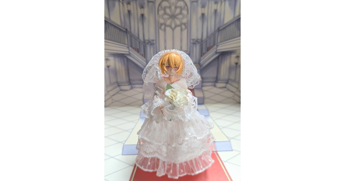 1点物 ウェディングドレスセット 美プラ 布服 - poppo715 - BOOTH