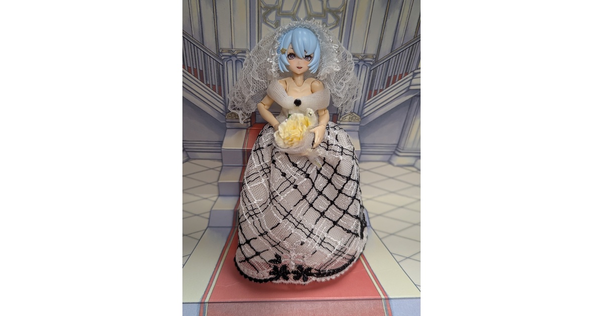 1点物 ウェディングドレスセット 美プラ 布服 - poppo715 - BOOTH