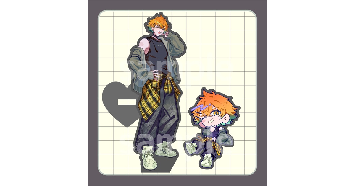 宇佐美リト アクリルスタンド - 四季彩 - BOOTH