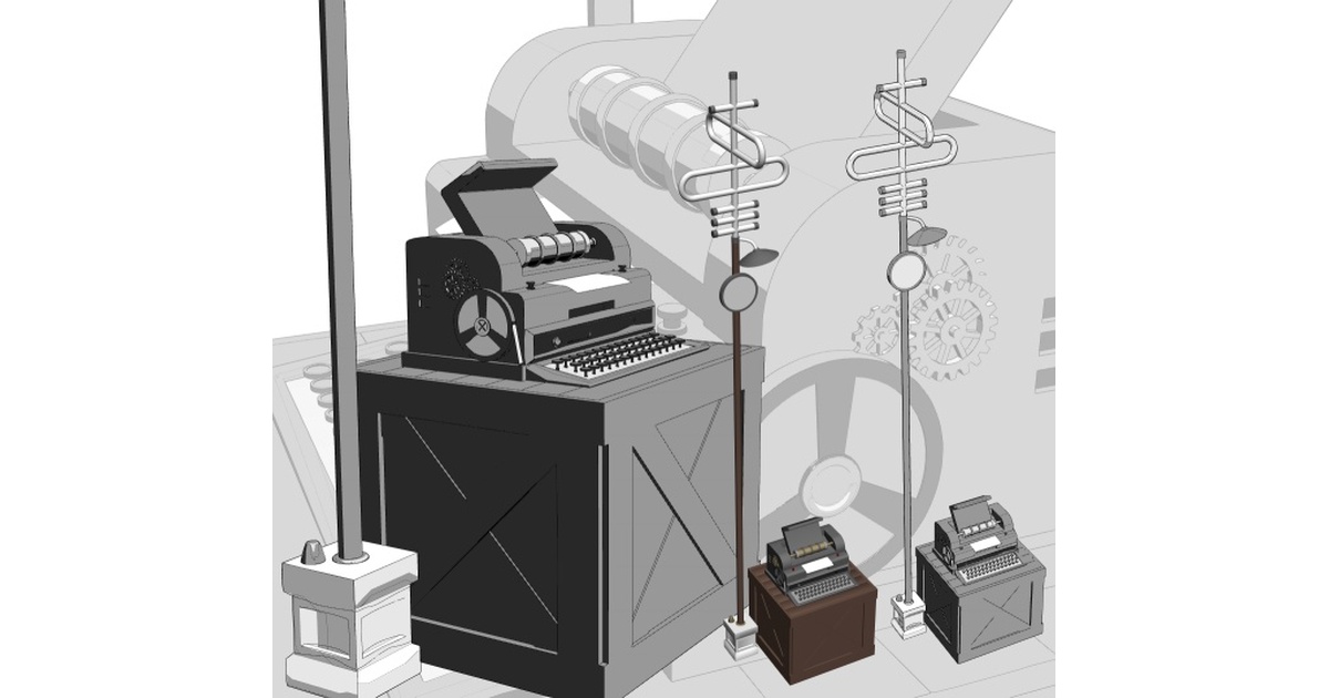 暗号機【第五人格】3Dオブジェクト - shop name - BOOTH