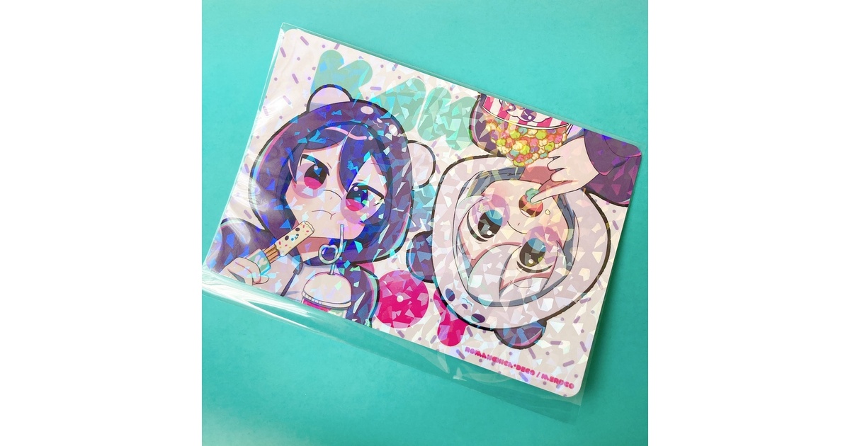 キラキラポストカード - ツー&ハーン - BOOTH