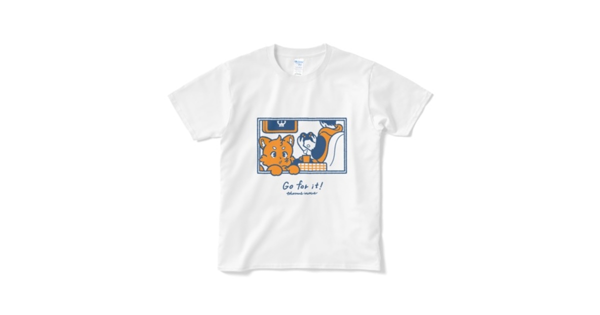 トーマス井上Tシャツ「Go for it」 - ズズショップ