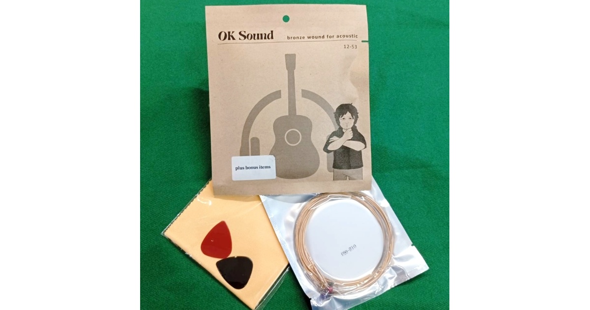 初回版限定オマケ付き】アコースティックギター弦 Lightゲージ