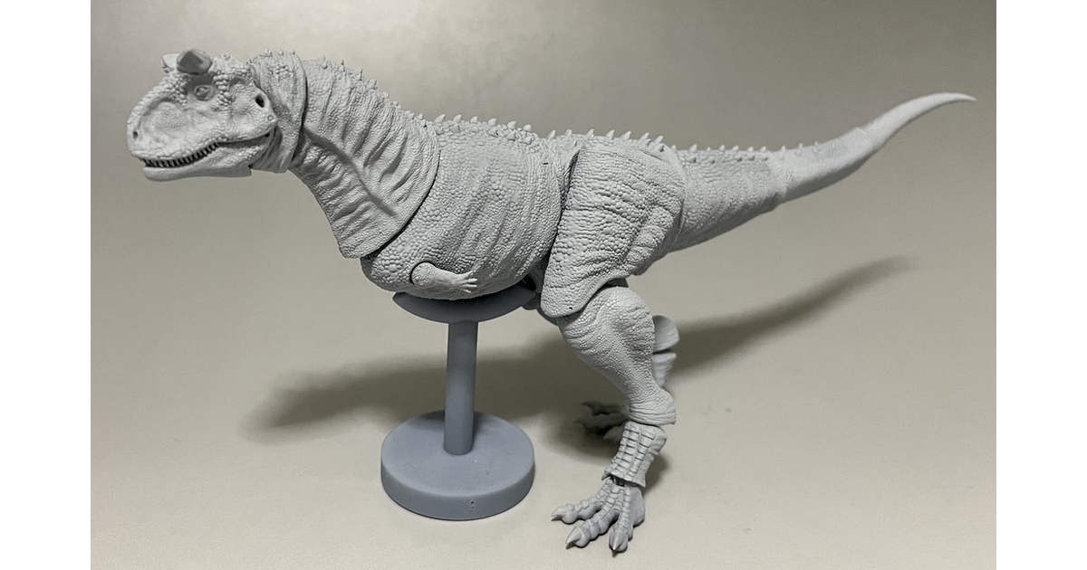 カルノタウルス 未塗装ソフトビニールキット