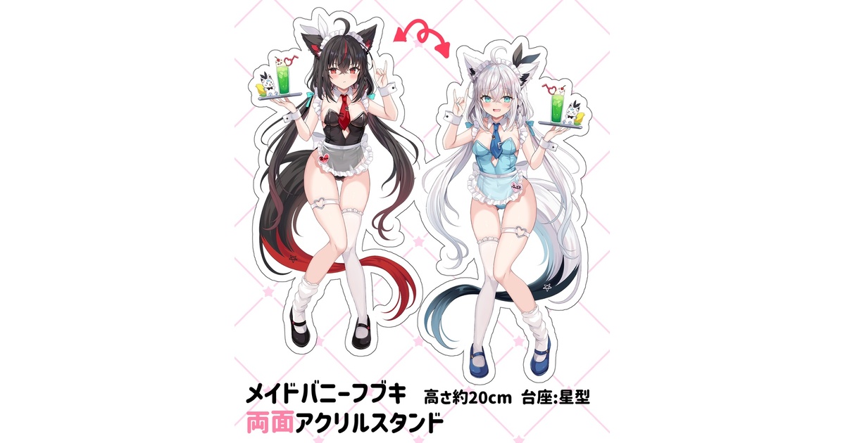 綺々羅々ヴィヴィ アクリルスタンド ホロライブ バニー nonco hololive