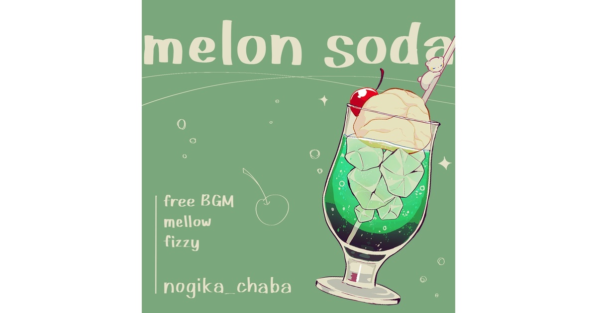 melon soda - nogikashop - BOOTH