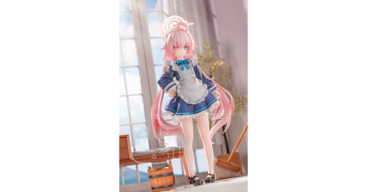 完売御礼】ブルーアーカイブ 小鳥遊ホシノ メイド服 フィギュア