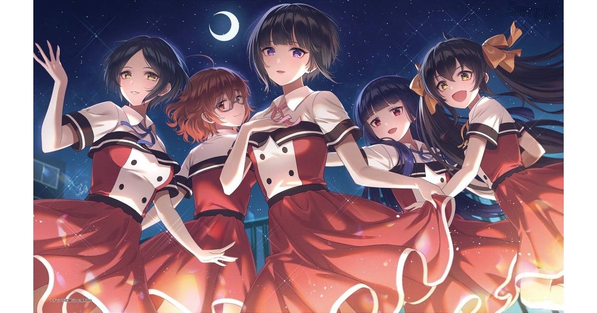 C105 アザレアの花園 マット （Re;IRIS プレイマット）