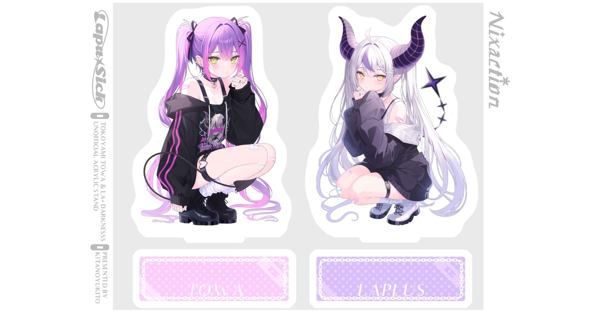 rurudo C101 アクリルスタンド アクリルフィギュア イヴ 常闇トワ