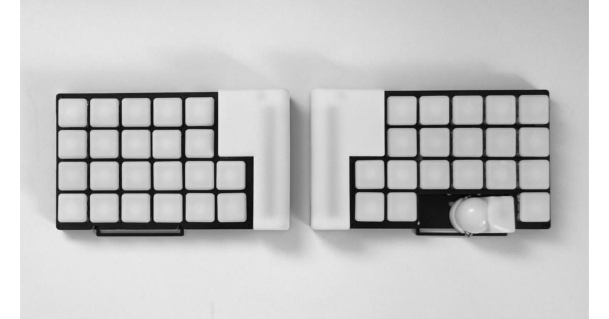 torabo-tsuki OM トラックボール付き無線分割キーボードキット - のぎ