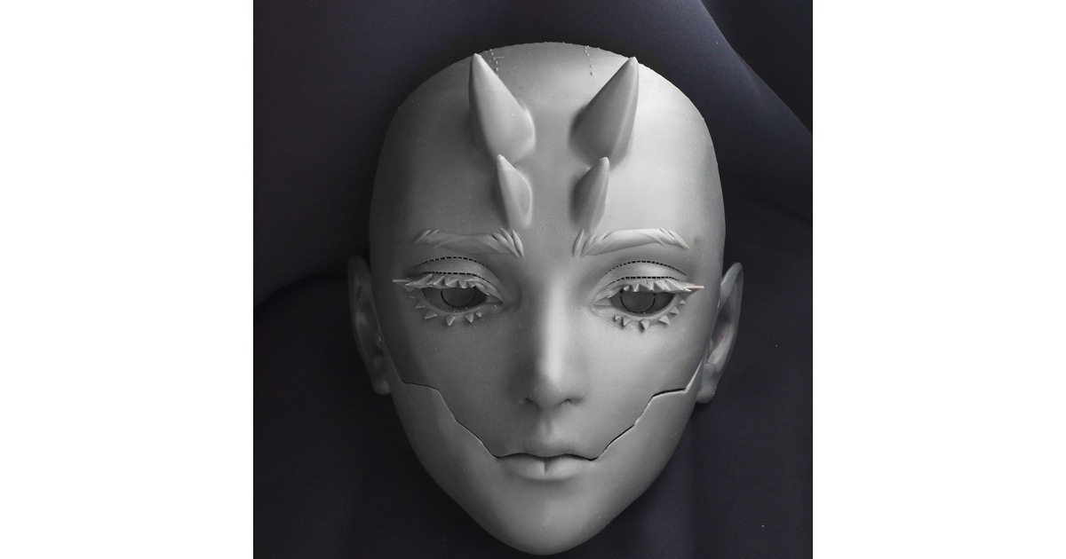 鬼人面 キット (第5期 受注生産分 2025年3月末まで順次発送) - ひこぼう - BOOTH 鬼人面 キット (第5期 受注生産分 2025年3月末まで順次発送) - ひこぼう - BOOTH
