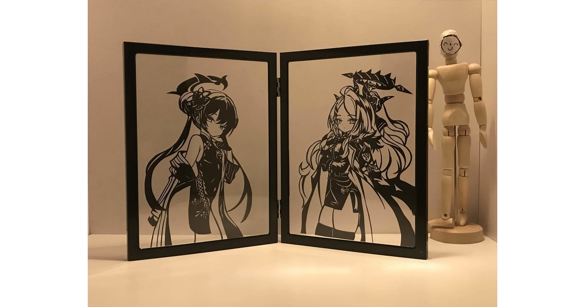 キサキ＆ヒナ切り絵 - 344mitsuyoshi - BOOTH