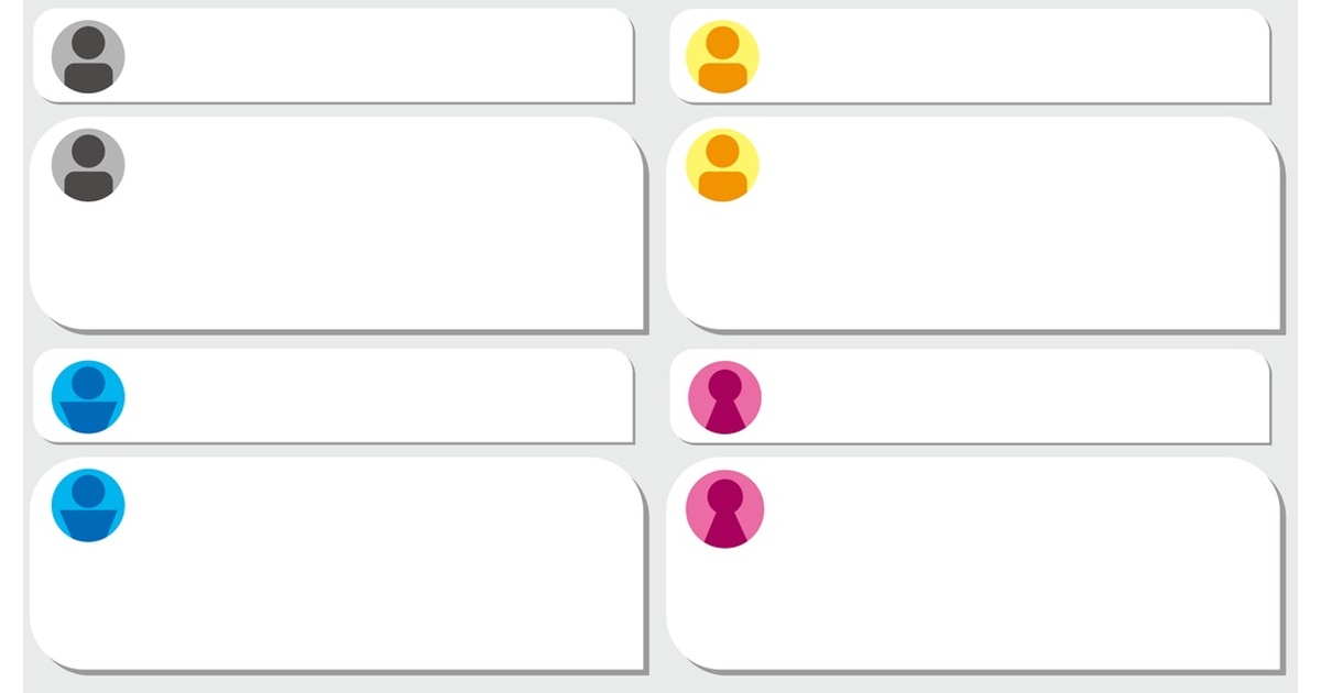 動画素材】チャット欄 / 視聴者コメント シンプル素材 - dokumomogame