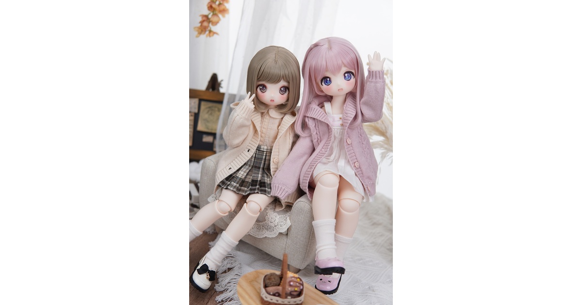 Wa❤Ya]1/4(SDM,MDD,KUMAKO)サイズドール衣装冬のカーディガン