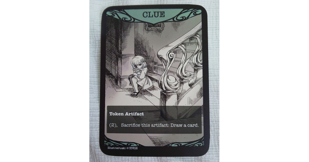 手がかりトークン（重要参考人） - 照明係 MtG支店 - BOOTH