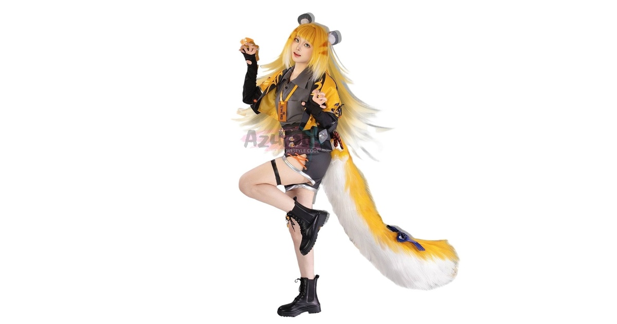 Azuiblc ゼンゼロ 橘福福 3Dプリント コスプレ衣装 アクセサリー