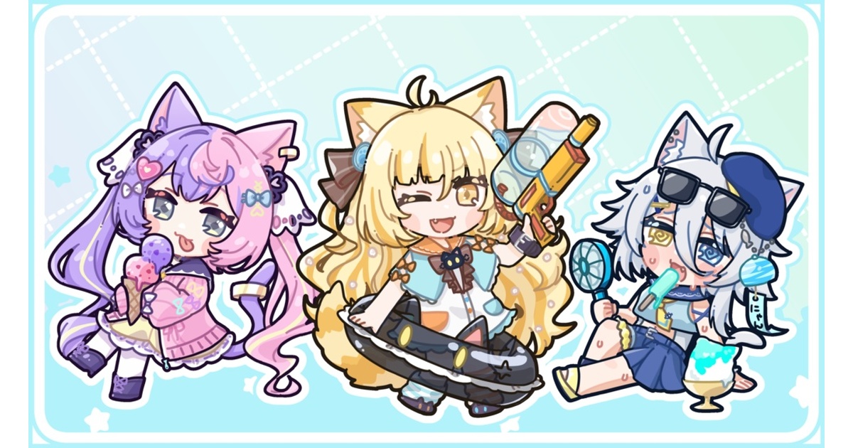 C106 大慈 ブルーアーカイブ アクリルキーホルダー うちわ2点セット