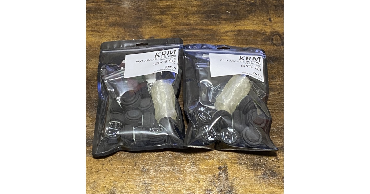 ENTH Creations KRMアーケードボタンセット - 叢雲商店 - BOOTH
