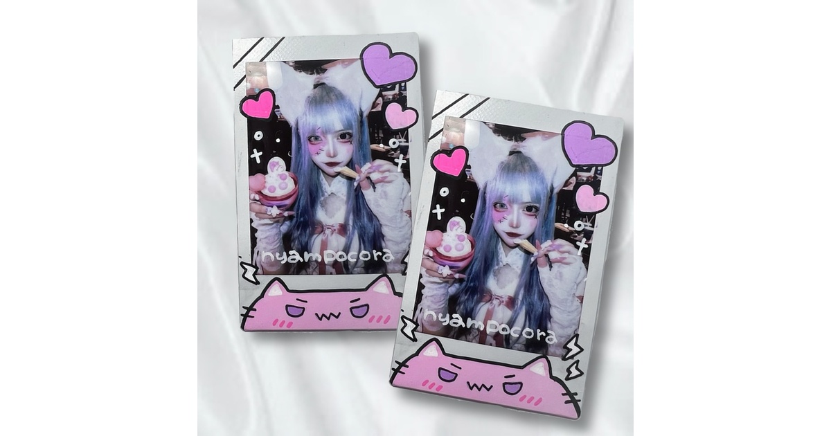 激安通販の ハロウィンチェキ【B】 - にゃんぽこらしょっぷ - BOOTH アイドルグッズ
