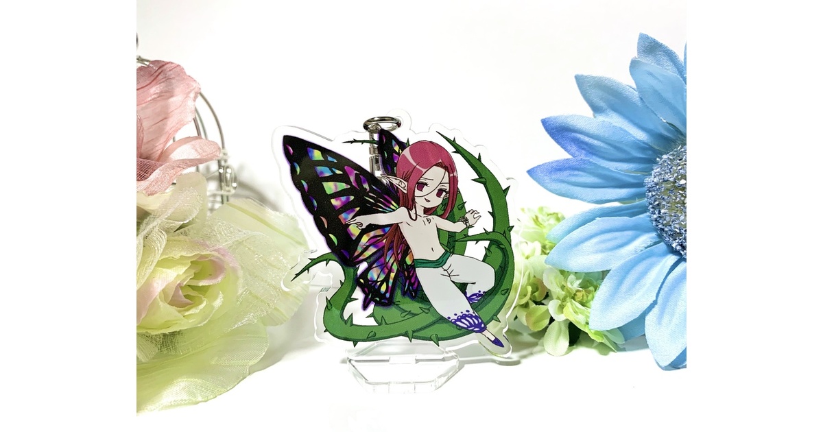 グロキシニア ミニキャラ蝶 - Wn crmch Ne - BOOTH