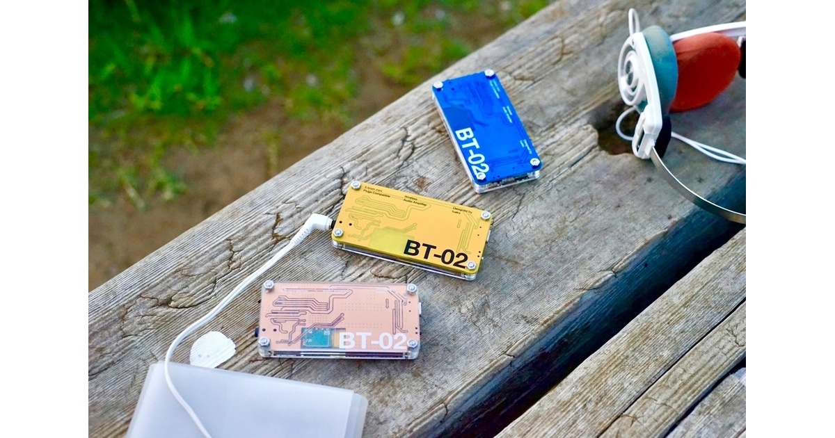 BT-02(yellow)”ワイヤレスヘッドホンアンプ - tueks - BOOTH