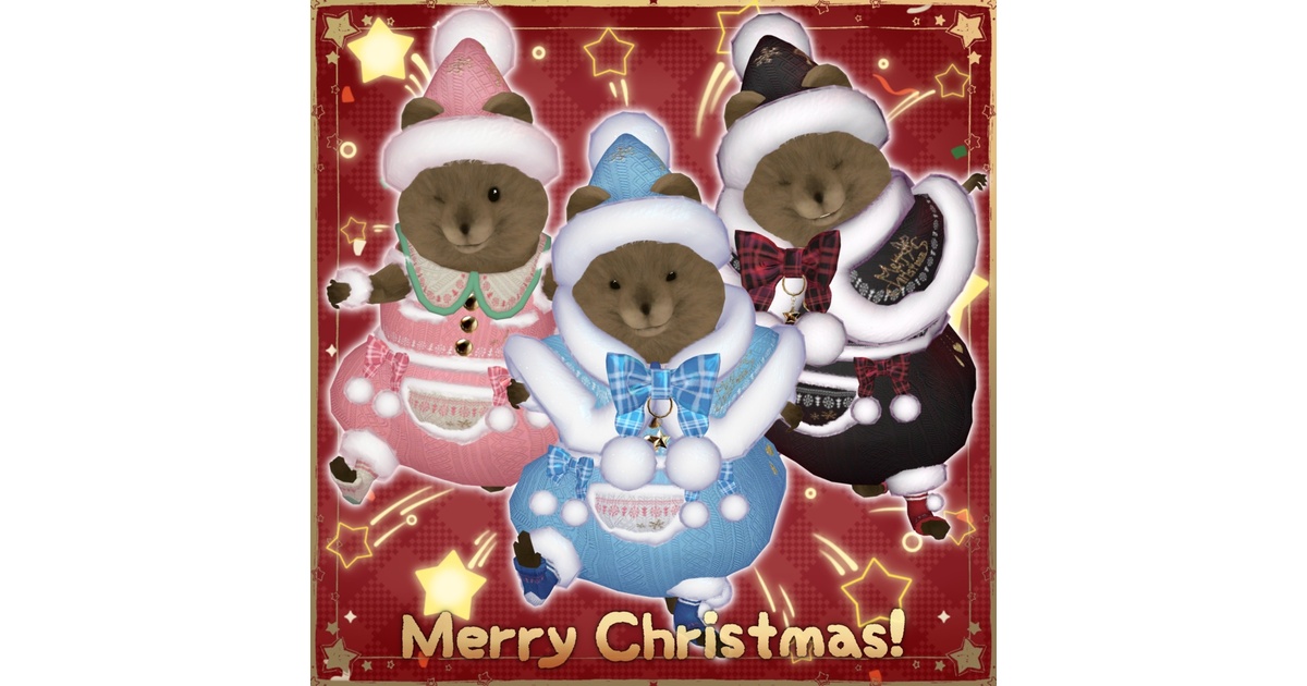 クアッカワラビーちゃん】クリスマスサンタさん🎅🎄 - #tekona0STUDIO