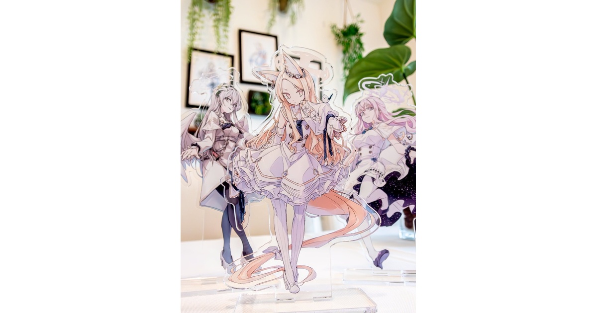 アクリルスタンド「 ティーパーティー ミカ ナギサ セイア 」 ブルアカ