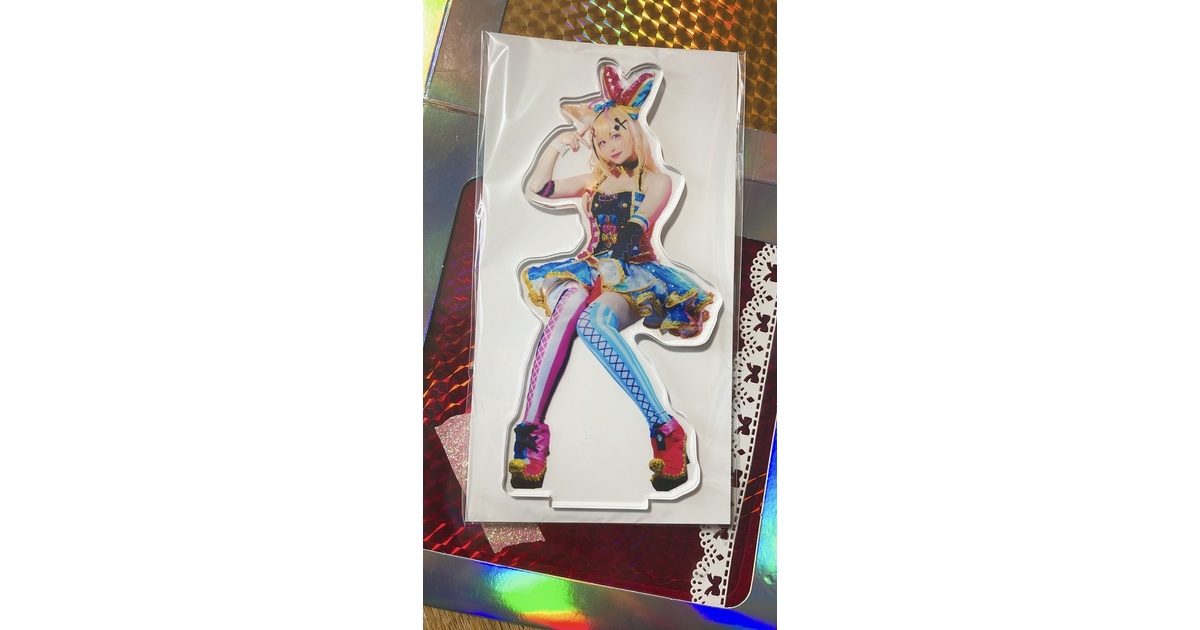 尾丸ポルカ アクリルスタンド 15cm - DarkCrown - BOOTH