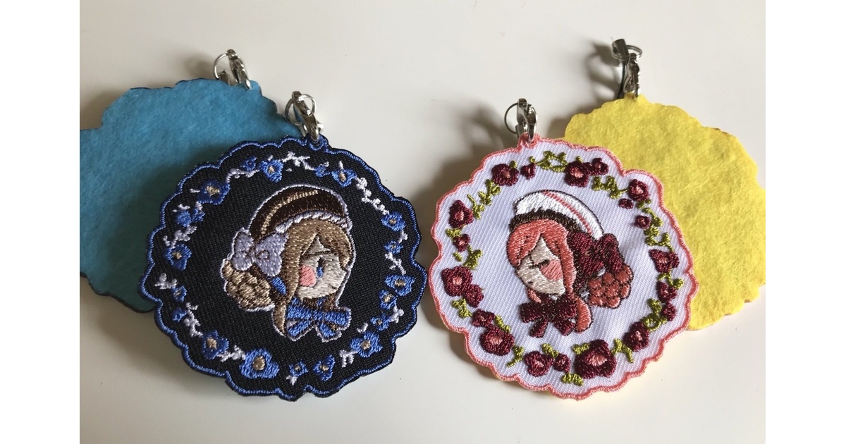 刺繍　キーホルダー　ストラップ　アガベ　チタノタ　ハンドメイド m92064831334_1.jpg?1640921147