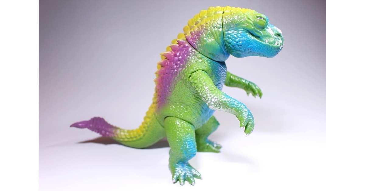 【未開封】MIKETOYS 食物連鎖シリーズ サラマンドス ソフビ 食物連鎖シリーズ サラマンドス むらさき | mikegangu