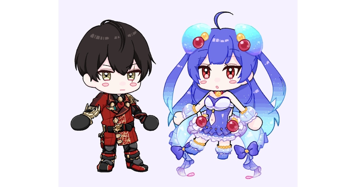 白猫プロジェクト ノア ネモ 等身大パネル セット（白猫
